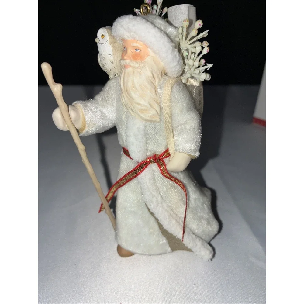 Hallmark Keepsake 2015 Father Christmas Ornament Series #12 QX9067 White Santa
